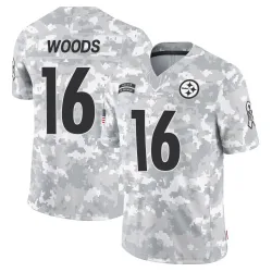Robert Woods Pittsburgh Steelers Limited Youth 2024 Salute to Service Jersey (Arctic Camo)