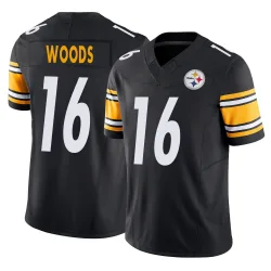 Robert Woods Pittsburgh Steelers Limited Youth Vapor F.U.S.E. Jersey (Black)