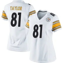 Roc Taylor Pittsburgh Steelers Game Women's Jersey (White)