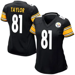 Roc Taylor Pittsburgh Steelers Game Women's Team Color Jersey (Black)
