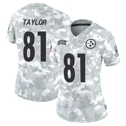 Roc Taylor Pittsburgh Steelers Limited Women's 2024 Salute to Service Jersey (Arctic Camo)