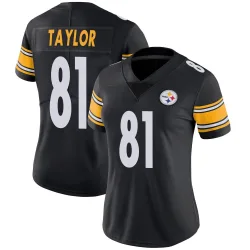 Roc Taylor Pittsburgh Steelers Limited Women's Team Color Vapor Untouchable Jersey (Black)