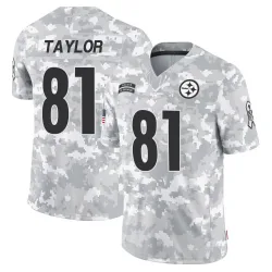 Roc Taylor Pittsburgh Steelers Limited Youth 2024 Salute to Service Jersey (Arctic Camo)