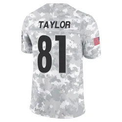 Roc Taylor Pittsburgh Steelers Limited Youth 2024 Salute to Service Jersey (Arctic Camo)