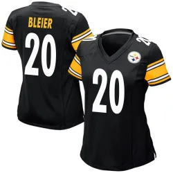 Rocky Bleier Pittsburgh Steelers Game Women's Team Color Jersey (Black)
