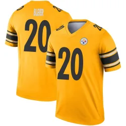 Rocky Bleier Pittsburgh Steelers Legend Men's Inverted Jersey (Gold)