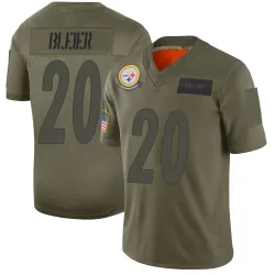 Rocky Bleier Pittsburgh Steelers Limited Men's 2019 Salute to Service Jersey (Camo)