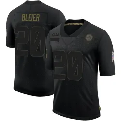 Rocky Bleier Pittsburgh Steelers Limited Youth 2020 Salute To Service Jersey (Black)