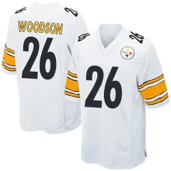 Rod Woodson Pittsburgh Steelers Game Men's Jersey (White)