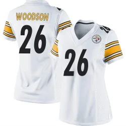Rod Woodson Pittsburgh Steelers Game Women's Jersey (White)