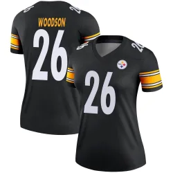 Rod Woodson Pittsburgh Steelers Legend Women's Jersey (Black)