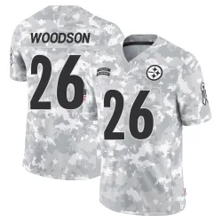 Rod Woodson Pittsburgh Steelers Limited Men's 2024 Salute to Service Jersey (Arctic Camo)