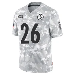 Rod Woodson Pittsburgh Steelers Limited Men's 2024 Salute to Service Jersey (Arctic Camo)