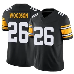 Rod Woodson Pittsburgh Steelers Limited Men's Alternate Vapor F.U.S.E. Jersey (Black)