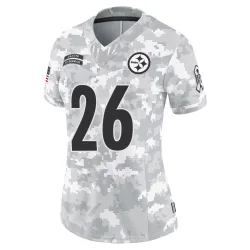 Rod Woodson Pittsburgh Steelers Limited Women's 2024 Salute to Service Jersey (Arctic Camo)