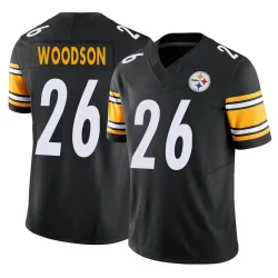 Rod Woodson Pittsburgh Steelers Limited Youth Vapor F.U.S.E. Jersey (Black)