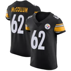 Ryan McCollum Pittsburgh Steelers Elite Men's Team Color Vapor Untouchable Jersey (Black)