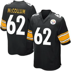 Ryan McCollum Pittsburgh Steelers Game Men's Team Color Jersey (Black)