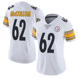 Ryan McCollum Pittsburgh Steelers Limited Women's Vapor Untouchable Jersey (White)