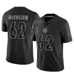 Ryan McCollum Pittsburgh Steelers Limited Youth Reflective Jersey (Black)