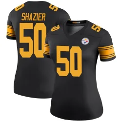 Ryan Shazier Pittsburgh Steelers Legend Women's Color Rush Jersey (Black)