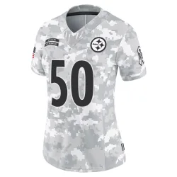 Ryan Shazier Pittsburgh Steelers Limited Women's 2024 Salute to Service Jersey (Arctic Camo)