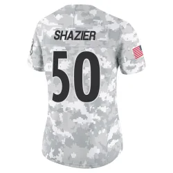 Ryan Shazier Pittsburgh Steelers Limited Women's 2024 Salute to Service Jersey (Arctic Camo)