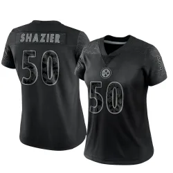 Ryan Shazier Pittsburgh Steelers Limited Women's Reflective Jersey (Black)