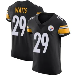 Ryan Watts Pittsburgh Steelers Elite Men's Team Color Vapor Untouchable Jersey (Black)