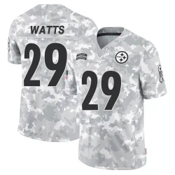 Ryan Watts Pittsburgh Steelers Limited Men's 2024 Salute to Service Jersey (Arctic Camo)