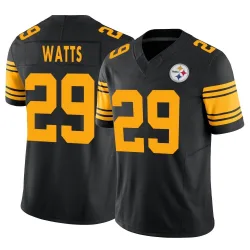 Ryan Watts Pittsburgh Steelers Limited Men's 2nd Alternate Vapor F.U.S.E. Jersey (Black)