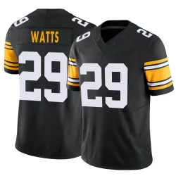 Ryan Watts Pittsburgh Steelers Limited Men's Alternate Vapor F.U.S.E. Jersey (Black)