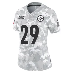 Ryan Watts Pittsburgh Steelers Limited Women's 2024 Salute to Service Jersey (Arctic Camo)