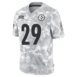 Ryan Watts Pittsburgh Steelers Limited Youth 2024 Salute to Service Jersey (Arctic Camo)