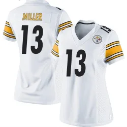 Scotty Miller Pittsburgh Steelers Game Women's Jersey (White)
