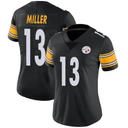 Scotty Miller Pittsburgh Steelers Limited Women's Team Color Vapor Untouchable Jersey (Black)