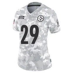 Sebastian Castro Pittsburgh Steelers Limited Women's 2024 Salute to Service Jersey (Arctic Camo)