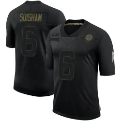 Shaun Suisham Pittsburgh Steelers Limited Men's 2020 Salute To Service Jersey (Black)