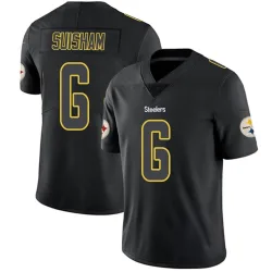 Shaun Suisham Pittsburgh Steelers Limited Men's Jersey (Black Impact)