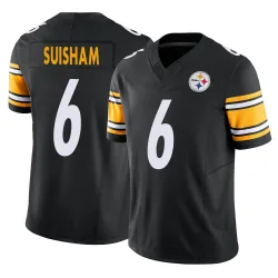 Shaun Suisham Pittsburgh Steelers Limited Men's Vapor F.U.S.E. Jersey (Black)