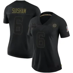 Shaun Suisham Pittsburgh Steelers Limited Women's 2020 Salute To Service Jersey (Black)