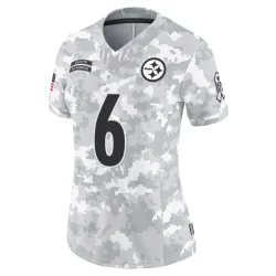 Shaun Suisham Pittsburgh Steelers Limited Women's 2024 Salute to Service Jersey (Arctic Camo)