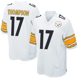 Skylar Thompson Pittsburgh Steelers Game Men's Jersey (White)