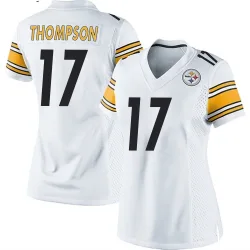 Skylar Thompson Pittsburgh Steelers Game Women's Jersey (White)