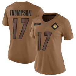 Skylar Thompson Pittsburgh Steelers Limited Women's 2023 Salute To Service Jersey (Brown)