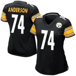 Spencer Anderson Pittsburgh Steelers Game Women's Team Color Jersey (Black)