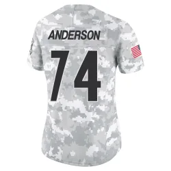 Spencer Anderson Pittsburgh Steelers Limited Women's 2024 Salute to Service Jersey (Arctic Camo)