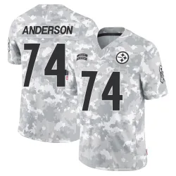 Spencer Anderson Pittsburgh Steelers Limited Youth 2024 Salute to Service Jersey (Arctic Camo)