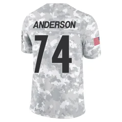 Spencer Anderson Pittsburgh Steelers Limited Youth 2024 Salute to Service Jersey (Arctic Camo)