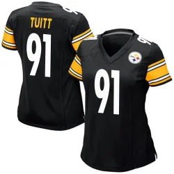 Stephon Tuitt Pittsburgh Steelers Game Women's Team Color Jersey (Black)